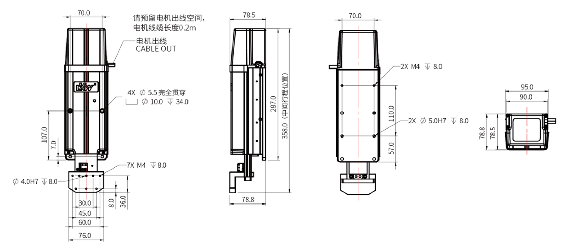 Z軸直線電機